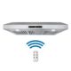 Cosmo 30" Under Cabinet Range Hood with Digital Touch Controls, 3-Speed Fan, LED Lights and Permanent Filters in Stainless Stee COS-KS6U30