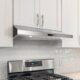 Cosmo 36" Under Cabinet Range Hood with Digital Touch Controls, 3-Speed Fan, LED Lights and Permanent Filters in Stainless Steel COS-KS6U36 - Image 2
