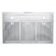 Cosmo 36" Under Cabinet Range Hood with Digital Touch Controls, 3-Speed Fan, LED Lights and Permanent Filters in Stainless Steel COS-KS6U36 - Image 11