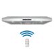 Cosmo 36" Under Cabinet Range Hood with Digital Touch Controls, 3-Speed Fan, LED Lights and Permanent Filters in Stainless Steel COS-KS6U36