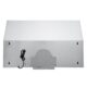 Cosmo 36" Under Cabinet Range Hood with Digital Touch Controls, 3-Speed Fan, LED Lights and Permanent Filters in Stainless Steel COS-KS6U36 - Image 15