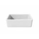 LaToscana 30" Reversible Fireclay Farmhouse Sink in White LFS3018W - Image 2
