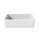 LaToscana 33" Reversible Fireclay Farmhouse Sink in White LFS3318W - Image 3