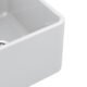 LaToscana 33" Double-Bowl Reversible Fireclay Farmhouse Sink in White LTD3319W - Image 3