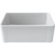 LaToscana 27" Reversible Fireclay Farmhouse Sink in White LTW2718W - Image 3