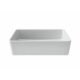 LaToscana 36" Reversible Fireclay Farmhouse Sink in White LTW3619W - Image 5