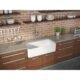 LaToscana 36" Reversible Fireclay Farmhouse Sink in White LTW3619W - Image 11