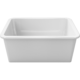 LaToscana 27'' Undermount or Drop-in Fireclay Farmhouse Sink in White LUM2719W - Image 3