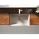 LaToscana 30'' Reversible Fireclay Farmhouse Sink in Silver Flax LFS3018SF - Image 3