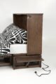 Night and Day Furniture Murphy Louvre Cabinet Bed, Queen, Normandy Finish - Image 6