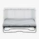 Night and Day Furniture Murphy Sealy San Sebastian Cabinet Bed, Queen, White Finish - Image 6