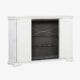 Night and Day Furniture Murphy Sealy San Sebastian Cabinet Bed, Queen, White Finish - Image 2