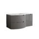 LaToscana Oasi 43" Vanity With Right Side Cabinet OA43OPT2S - Image 7