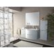 LaToscana Oasi 43" Vanity With Left Side Cabinet OA43OPT3G
