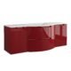 LaToscana Oasi 57" Vanity With Both Side Cabinets OA57OPT4W - Image 4