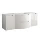 LaToscana  Oasi 67" Vanity With Both Side Cabinets OA67OPT4G - Image 4