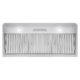 Cosmo 48"  Under Cabinet Range Hood with Push Button Controls, Permanent Filters, 3-Speed Fan and LED Lights in Stainless Steel COS-QB48 - Image 5