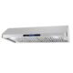 Cosmo 48" Ducted Under Cabinet Range Hood with Soft-Touch Controls, Permanent Filters, 4-Speed Fan, LED Lights in Stainless Steel COS-QS48 - Image 9