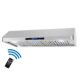 Cosmo 48" Ducted Under Cabinet Range Hood with Soft-Touch Controls, Permanent Filters, 4-Speed Fan, LED Lights in Stainless Steel COS-QS48 - Image 6