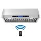 Cosmo 30" Ducted Under Cabinet Range Hood in Stainless Steel with Touch Display, LED Lighting and Permanent Filters COS-QS75