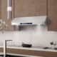 Cosmo 36" Ducted Under Cabinet Range Hood in Stainless Steel with Touch Display, LED Lighting and Permanent Filters COS-QS90 - Image 3