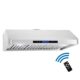 Cosmo 36" Ducted Under Cabinet Range Hood in Stainless Steel with Touch Display, LED Lighting and Permanent Filters COS-QS90 - Image 4