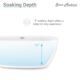 Swiss Madison Monaco 67" Freestanding Bathtub - SM-FB575 - Image 8