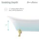 Swiss Madison Caché Single Acrylic Bathtub SM-FB585CBG - Image 10