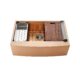 Swiss Madison Tourner 33" x 22" Stainless Steel, Single Basin, Farmhouse Sink Kitchen Workstation with Apron in Rose Gold - SM-KS28RG
