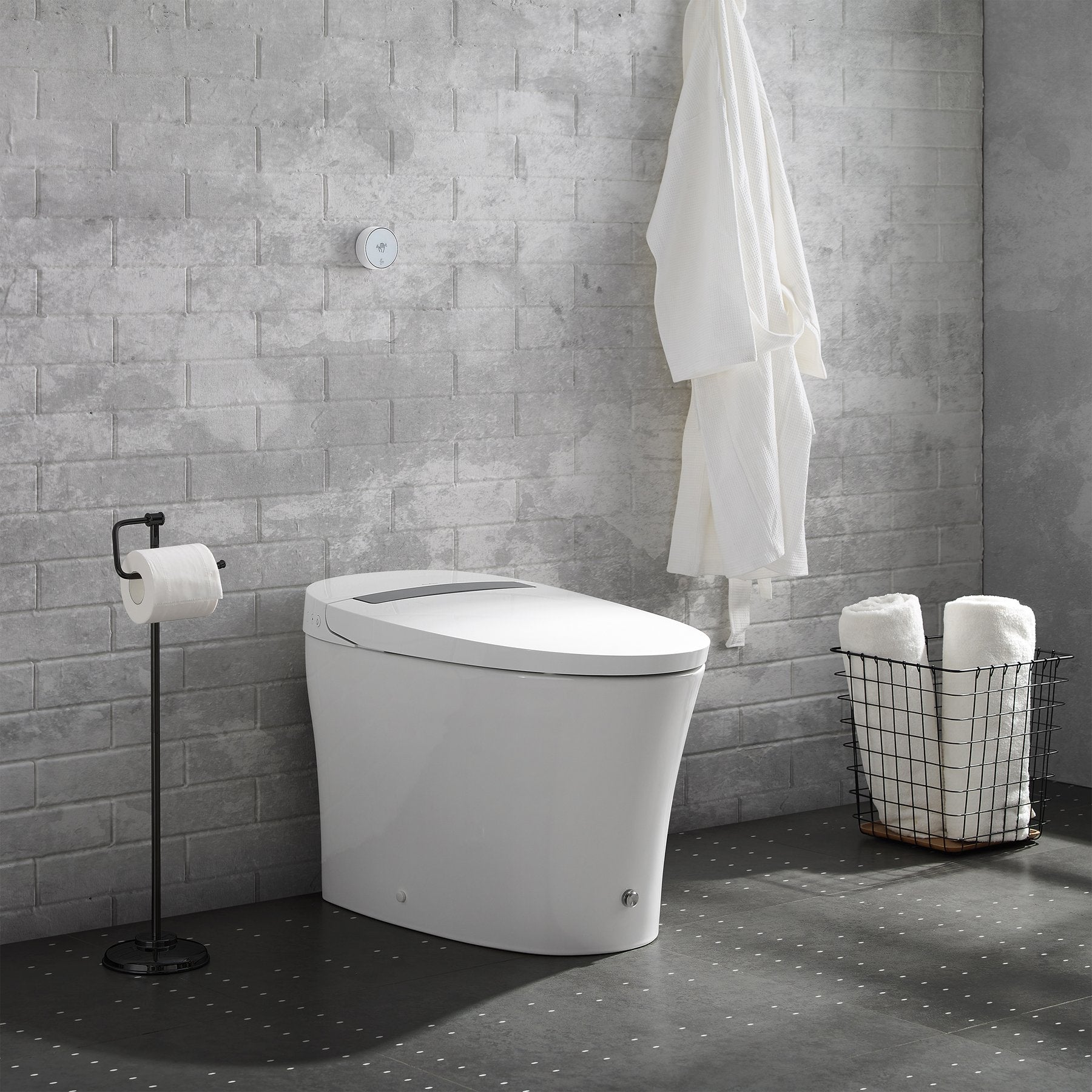 images Swiss Madison Hugo Intelligent One-Piece Elongated Toilet, Touchless Dual-Flush 1.1/1.6GPF - SM-ST040 - Image 1