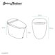 Swiss Madison Hugo Intelligent One-Piece Elongated Toilet, Touchless Dual-Flush 1.1/1.6GPF - SM-ST040 - Image 16