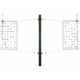 First Team Stellar Express-SBS Recreational Aluminum Volleyball System w/o Sockets