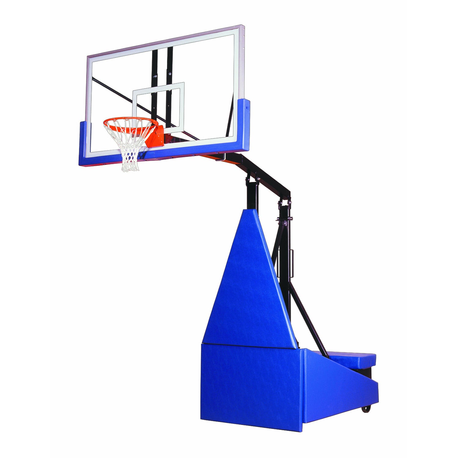 images First Team Storm Supreme Portable Basketball System With Regulation Size Backboard - Image 1