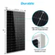 SunGoldPower 10PCS 200 Watt Monocrystalline Solar Panel SG-2P200WM - Image 4