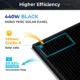 SunGoldPower 440 Watt Mono Black PERC Solar Panel Full Pallet (32 Panels ) SG-440WM - Image 2