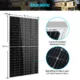 SunGoldPower 550 Watt Monocrystalline Solar Panel SG-550WM - Image 3
