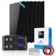 SunGoldPower Off-Grid Solar Kit 5000W 48VDC 120V LifePo4 10.24KWH Lithium Battery 6 X 415 Watts Solar Panels SGR-5KE