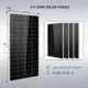 SunGoldPower Solar Kit 3000W 24V Inverter 120V output Lithium Battery 800 Watt Solar Panel SGKT-3PRO - Image 3