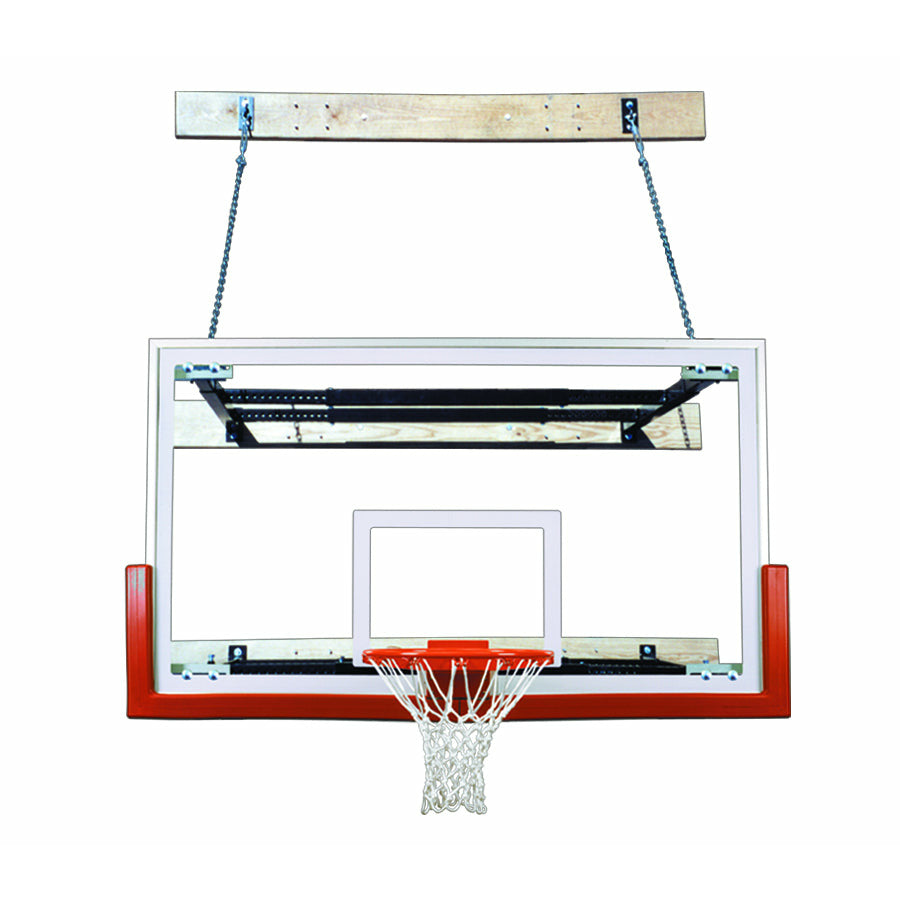 images First Team SuperMount46 Victory Wall Mounted Basketball System - Image 1