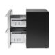 Thor Kitchen 24" Indoor Outdoor Refrigerator Drawer in Stainless Steel TRF24U - Image 10