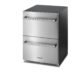 Thor Kitchen 24" Indoor Outdoor Refrigerator Drawer in Stainless Steel TRF24U - Image 4