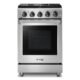 Thor Kitchen 24'' Freestanding  Gas Range in Stainless Steel LRG2401U