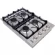 Thor Kitchen 30" Professional Drop-In Gas Cooktop with Four Burners in Stainless Steel TGC3001 - Image 3
