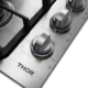 Thor Kitchen 30" Professional Drop-In Gas Cooktop with Four Burners in Stainless Steel TGC3001 - Image 6