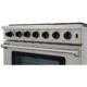 Thor Kitchen 36” Gas Range in Stainless Steel LRG3601U - Image 4