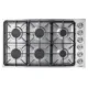Thor Kitchen 36" Professional Drop-In Gas Cooktop with Six Burners in Stainless Steel TGC3601