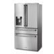 Thor Kitchen 36" Professional French Door Refrigerator with Ice and Water Dispenser TRF3601FD - Image 2