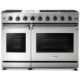 Thor Kitchen 48" Gas Range in Stainless Steel LRG4807U