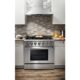 Thor Kitchen 36" Professional Dual Fuel Liquid Propane Gas Range in Stainless Steel HRD3606ULP - Image 2