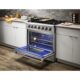 Thor Kitchen 36" Professional Dual Fuel Liquid Propane Gas Range in Stainless Steel HRD3606ULP - Image 10
